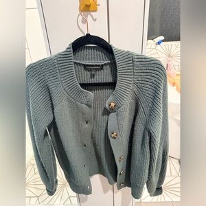 Banana Republic Women's Dark Sage Cardigan